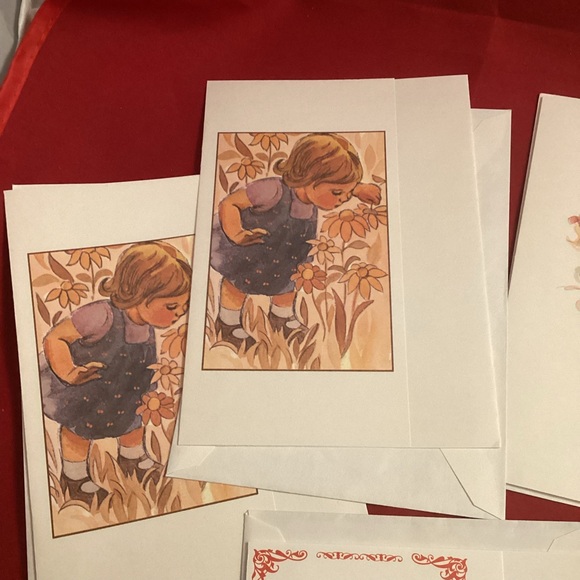 7 vintage (1970s?) blank greetings cards made in Canada - Picture 4 of 10